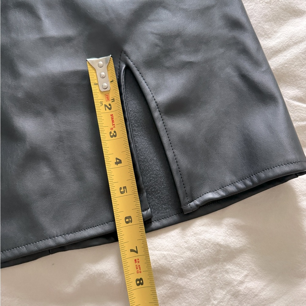 STREETWEAR SOCIETY - mini vegan leather skirt - Picture 4 of 7